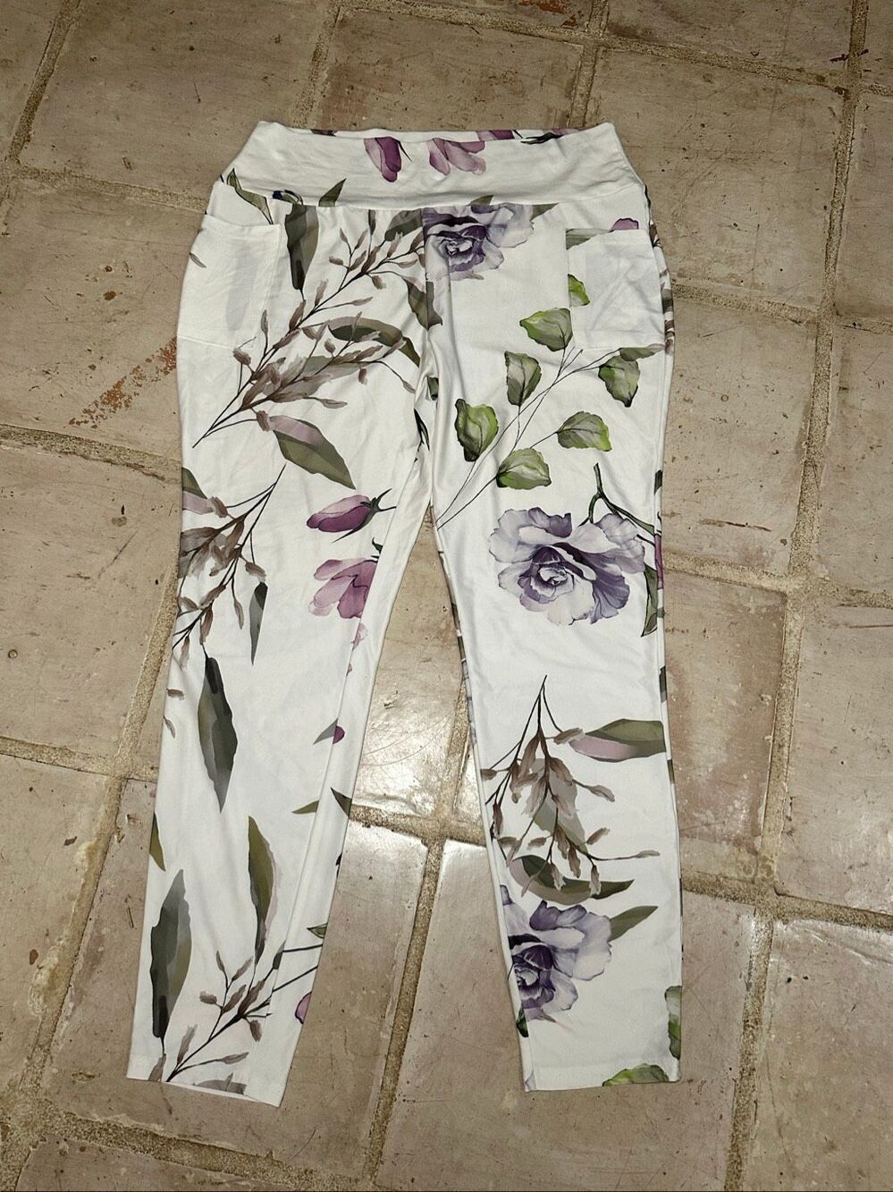 Lily floral leggings
